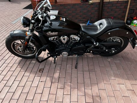 2021 Indian Scout, чёрный, 1580000 рублей, вид 1