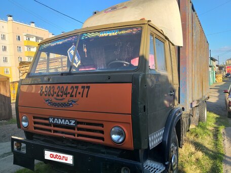 1993 КамАЗ 5320, зелёный, 350000 рублей, вид 2