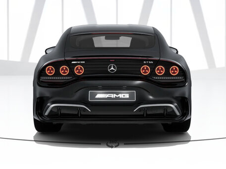 2026 Mercedes-Benz AMG GT 4-Door Coupe 55 II, чёрный, 23900000 рублей, вид 4