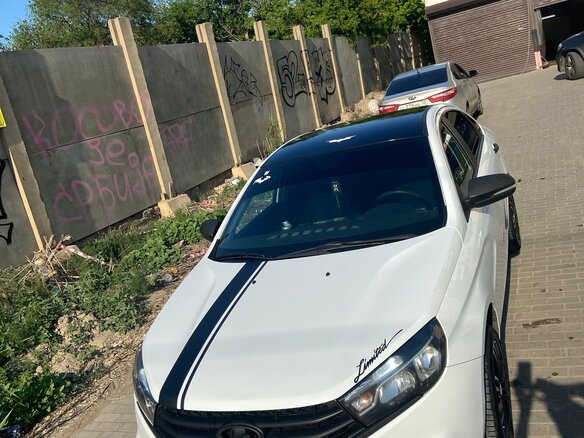 2019 Lada (ВАЗ) Vesta I, белый, 920000 рублей - вид 1