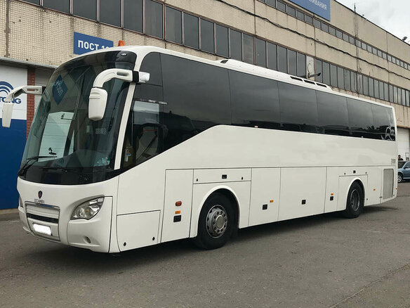 2013 Scania Higer, белый