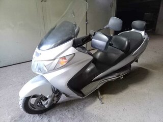 2005 Suzuki Burgman (SkyWave) 400, серебристый, 210000 рублей, вид 1