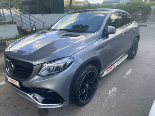 2015 Mercedes-Benz GLE Coupe 400 I (C292), серый, 3500000 рублей, вид 2