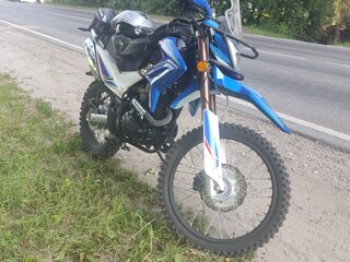 2023 Motoland XR250 Enduro, синий, 145000 рублей, вид 2