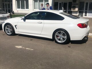 2014 BMW 4 серии 420i xDrive F32/F33/F36, белый, 2400000 рублей, вид 3
