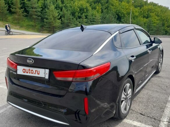 2017 Kia Optima IV, чёрный, 1700000 рублей - вид 2