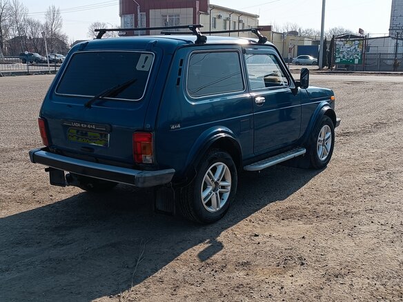 2007 Lada (ВАЗ) 2121 (4x4) I Рестайлинг, синий, 750000 рублей - вид 5