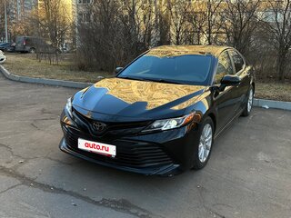 2018 Toyota Camry US Market VIII (XV70), чёрный, 2250000 рублей, вид 2