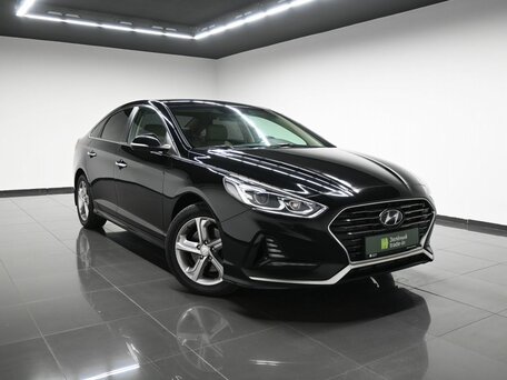 2017 Hyundai Sonata VII (LF) Рестайлинг, чёрный, 1850000 рублей, вид 5