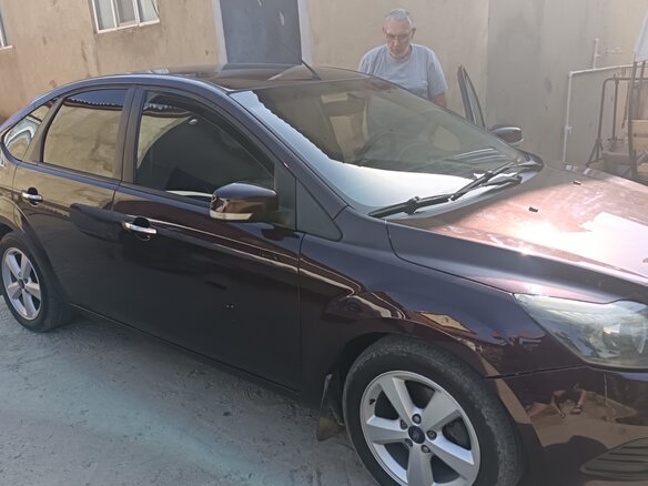 2009 Ford Focus II Рестайлинг, фиолетовый, 530000 рублей - вид 6