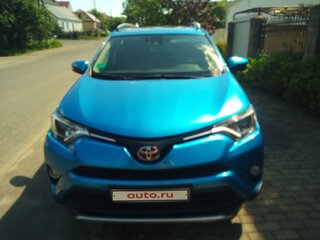 2017 Toyota RAV4 IV (XA40) Рестайлинг, синий, 1640000 рублей, вид 4