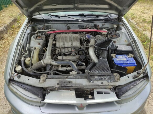 2002 Mitsubishi Galant VIII Рестайлинг, серый - вид 16
