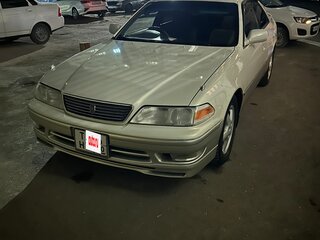 1996 Toyota Mark II VIII (X100), белый, 1300000 рублей, вид 2