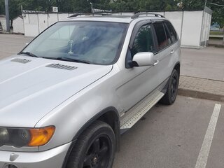 2003 BMW X5 3.0i I (E53), серебристый, 900000 рублей, вид 1