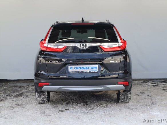 2017 Honda CR-V V, чёрный - вид 3