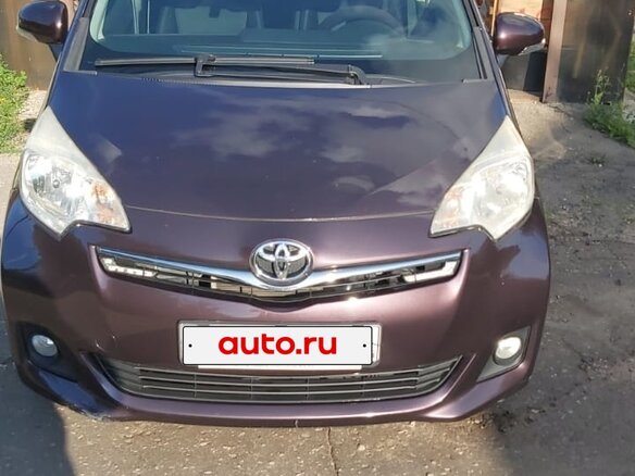 2012 Toyota Verso-S, фиолетовый, 1100000 рублей