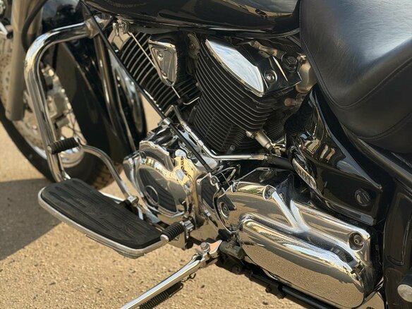 2003 Yamaha XVS1100, чёрный, 445000 рублей - вид 8
