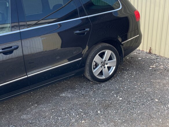 2009 Volkswagen Passat B6, чёрный, 950000 рублей - вид 4