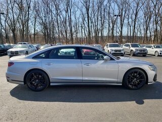 2025 Audi A8 Long 55 TFSI IV (D5) Рестайлинг, серебристый, 13035173 рублей, вид 4