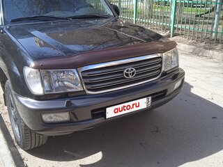2003 Toyota Land Cruiser 100 Series Рестайлинг 1, чёрный, 1880000 рублей, вид 3