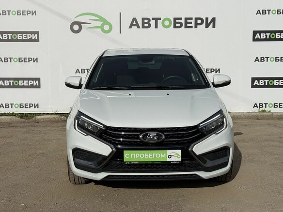 2024 Lada (ВАЗ) Vesta I Рестайлинг (NG), белый - вид 7