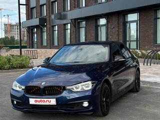 2016 BMW 3 серии 318i VI (F3x) Рестайлинг, синий, 1800000 рублей, вид 3