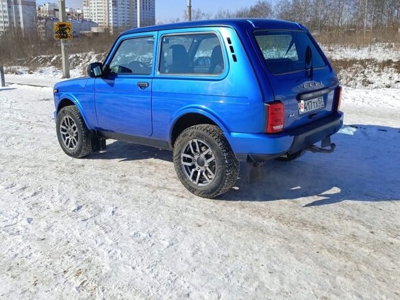 2019 Lada (ВАЗ) 2121 (4x4) I Рестайлинг, синий, 850000 рублей
