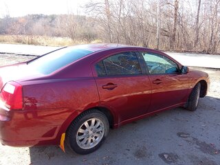 2007 Mitsubishi Galant IX Рестайлинг, пурпурный, 670000 рублей, вид 4