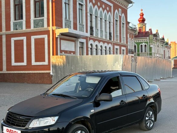 2013 Lada (ВАЗ) Granta I, чёрный, 340000 рублей