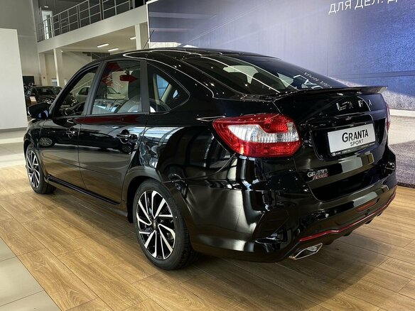2026 Lada (ВАЗ) Granta Sport I Рестайлинг, чёрный, 1627000 рублей - вид 5