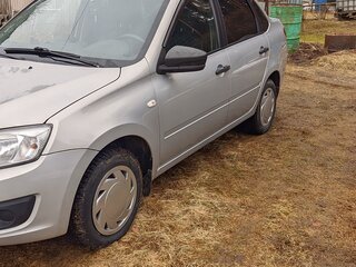 2017 Lada (ВАЗ) Granta I, серебристый, 450000 рублей, вид 5
