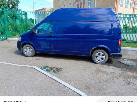 2006 Volkswagen Transporter, синий, 800000 рублей - вид 5