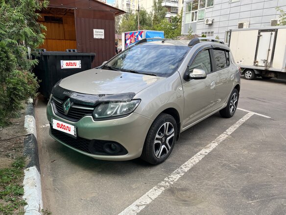 2017 Renault Sandero II, бежевый, 850000 рублей - вид 3