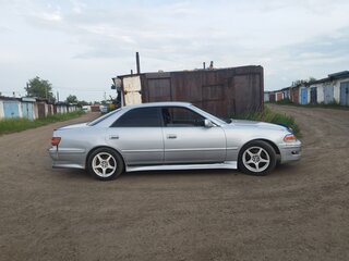 1996 Toyota Mark II VIII (X100), серый, 500000 рублей, вид 3