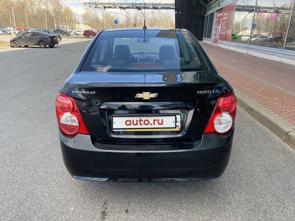 2012 Chevrolet Aveo II, чёрный - вид 8