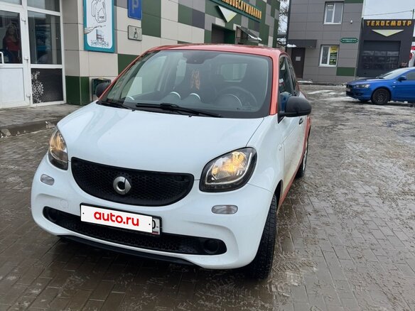 2018 Smart Forfour II, белый - вид 1