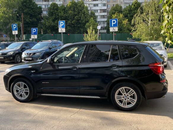 2014 BMW X3 30d xDrive II (F25) Рестайлинг, чёрный, 4150000 рублей - вид 9