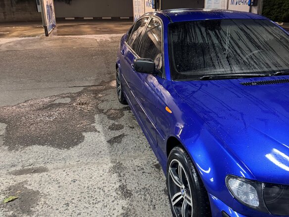 1998 BMW 3 серии 318i IV (E46), синий, 480000 рублей - вид 12
