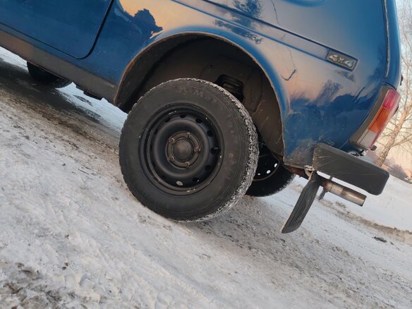 2002 Lada (ВАЗ) 2121 (4x4) I Рестайлинг, синий, 280000 рублей - вид 6