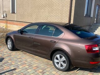 2017 Skoda Octavia III (A7), коричневый, 1250000 рублей, вид 3
