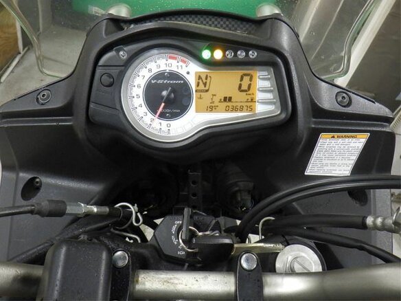 2013 Suzuki V-Strom DL 650, чёрный, 600000 рублей - вид 6