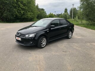 2011 Volkswagen Polo V, чёрный, 1100000 рублей, вид 1