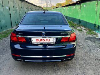 2014 BMW 7 серии Long 740Li xDrive V (F01/F02/F04) Рестайлинг, синий, 2000000 рублей, вид 5