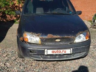 2001 Ford Fiesta Mk4 Рестайлинг, синий, 40000 рублей, вид 1