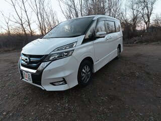 2019 Nissan Serena V (C27) Рестайлинг, белый, 2000000 рублей, вид 1