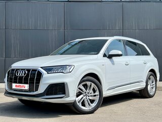 2020 Audi Q7 45 TDI II (4M) Рестайлинг, белый, 7700000 рублей, вид 1