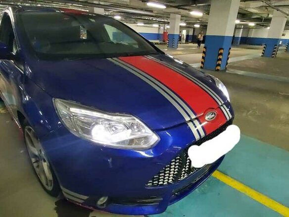 2012 Ford Focus ST III, синий - вид 8