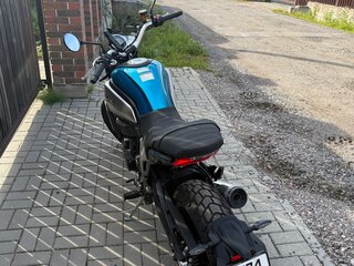 2024 CFMoto 700CL-X Heritage, синий, 619000 рублей, вид 4
