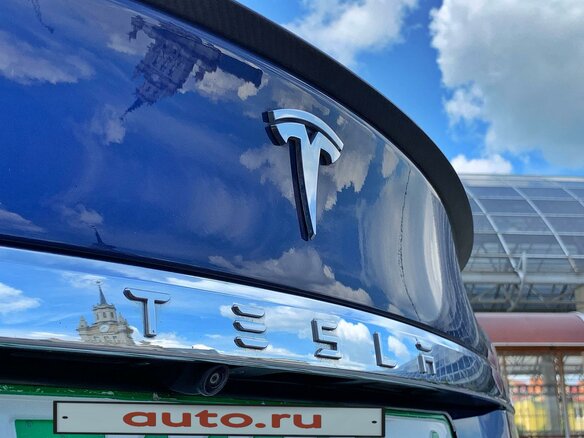 2017 Tesla Model S P100D I Рестайлинг, синий - вид 32