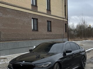 2018 BMW 5 серии 520d VII (G30/G31/G38), чёрный, 3690000 рублей, вид 5